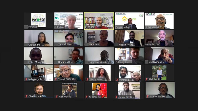 UNCD2020 INFORSE Side Event particpants screenshot