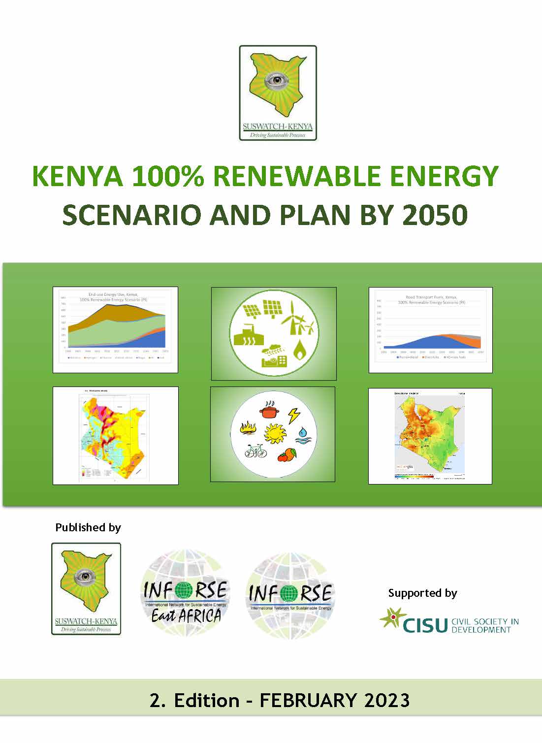 Update: Kenya 100% Renewable Energy Scenario & Plan by 2050