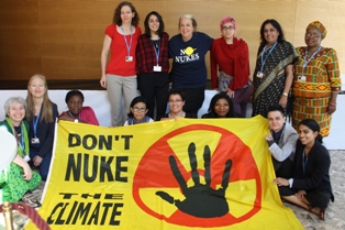 Gender Group in Bonn UN Climate Conference  antinuclear