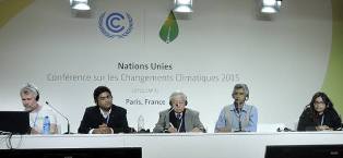 COP21 Dec 3 2015 panel Gunnar Olesen Mahmodul Hasan Ganesh Shresta Namiz Musafer, Kavita Myles