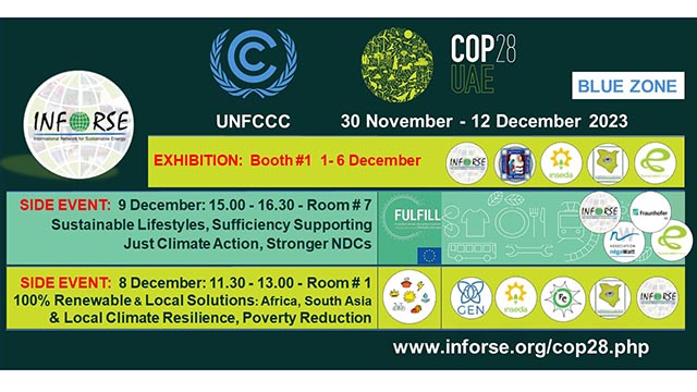 INFORSE at UNFCCC COP28