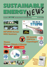 Sustainable Energy News 65, July 2009 pdf file