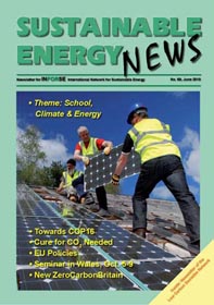 Sustainable Energy News 69, June 2010 pdf file