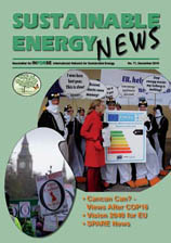Sustainable Energy News 71, December 2010 pdf file