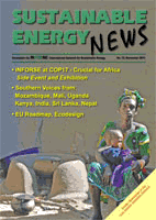 Sustainable Energy News 70, October 2010 pdf file