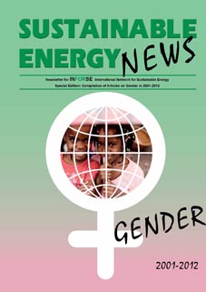 Full pdf file, 4.8 MB, 78 pages, Gender in Sustainable Energy News 2001-2012