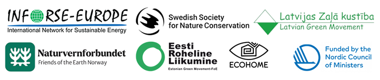 Sufficiency as climate action project partners logo NCM supported