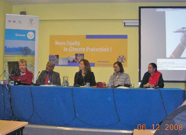 INFORSE-WECF Side event  COP14, Poznan