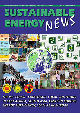 Sustainable Energy News SEN 85 November 2021