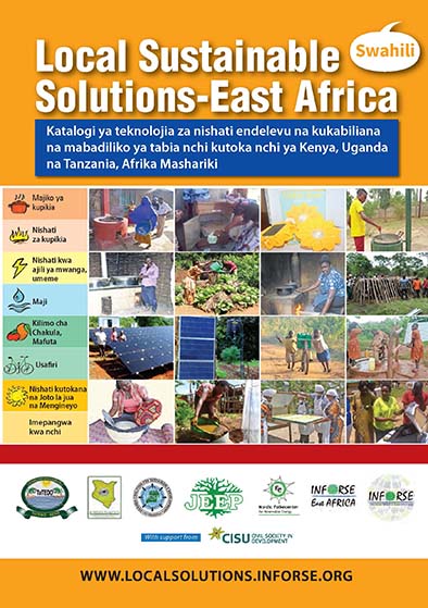 Swahili Brochure of Catalogue: 80+ Local Sustainable Solutions in East Africa