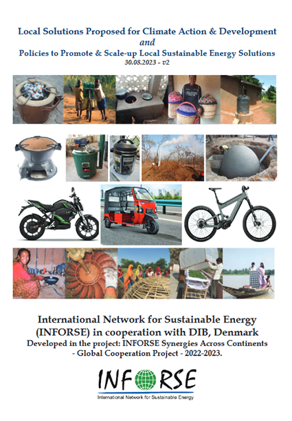 Local Solutions Proposed for Climate Action & Development and Policies