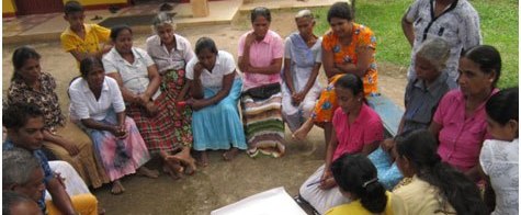 Village planning meeting  sri lanka September 2016