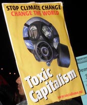 Stop Climate Change Toxic Capitalism - German