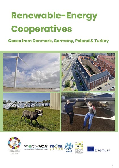 Publication of Renewable.Energy Cooperatives in Denmark, Germany, Poland and Turkrey