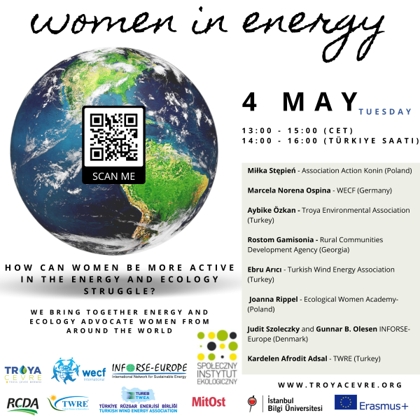 Webinar ONLINE: WOMEN & ENERGY 4 May 2021