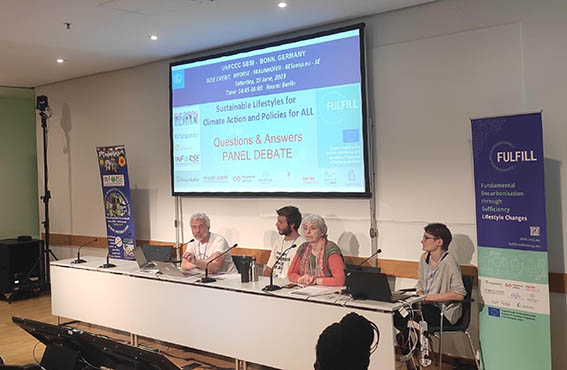 pANEL DEBATE Sustainable Lifestyles for Climate Action & Policies for ALL