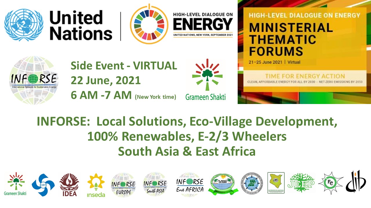 UN UNHLDE ENERGY2021 - June, 2021 Side Event June 22 2021